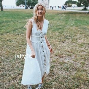 Zara basic White dress brand new